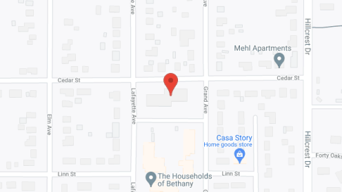 Map of the neighborhood around Cedar Place