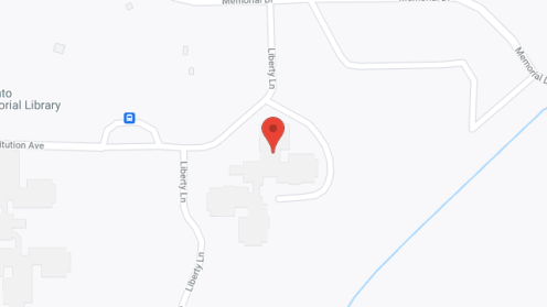 Map of the neighborhood around Veterans Home