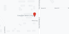 Evergreen Senior Living in google map