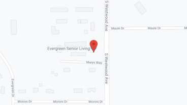 Evergreen Senior Living in google map