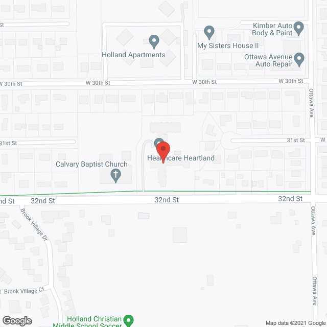Holland Health Care Ctr in google map