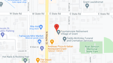 Fountain View Retirement Village of Grant in google map