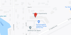Danbury Apartments in google map