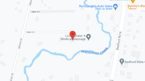 Map of the neighborhood around Noel's Polly Acres