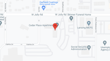 Cedar Place Apartments in google map