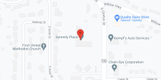 Serenity Place in google map