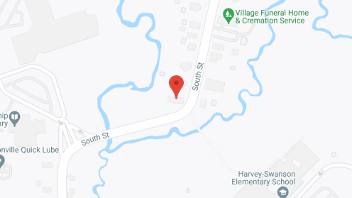 Map of the neighborhood around Regenia's AFC Home