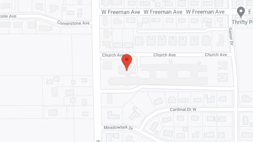 Map of the neighborhood around Church Ave Manor