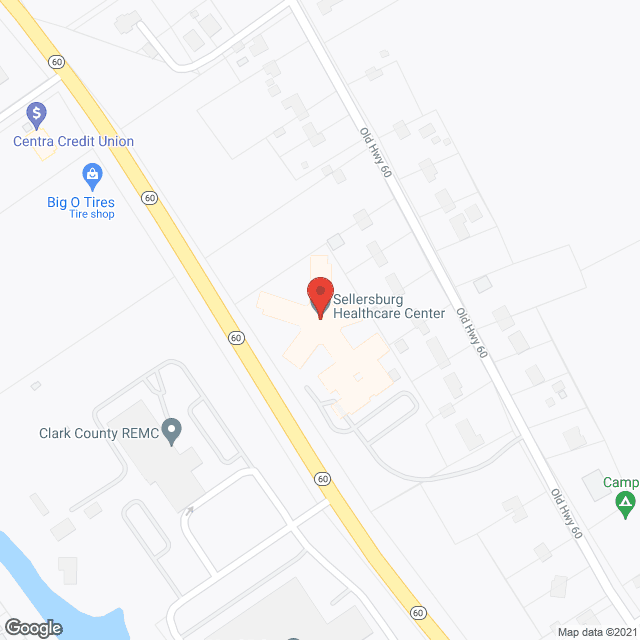 Vencor At Sellersburg in google map