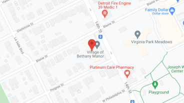 Bethany Presbyterian Manor in google map
