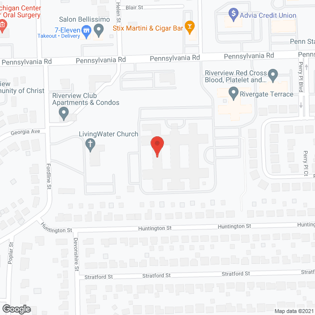 Rivergate Terrace in google map