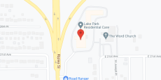 Lake Park Residential Care in google map