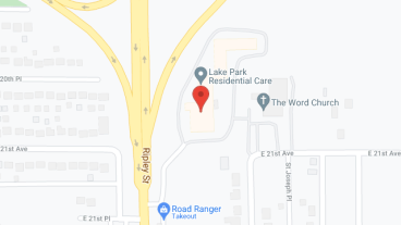 Lake Park Residential Care in google map