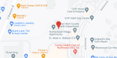 Homestead Village Apartments in google map