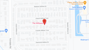 Willows in google map