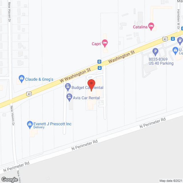 Washington Healthcare Center in google map