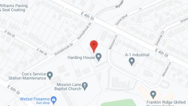 Harding House in google map