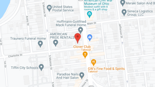 Map of the neighborhood around Pearl Martin Ctr