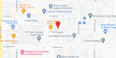 Town Square Apartments in google map