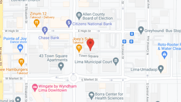 Town Square Apartments in google map