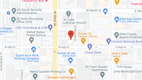 Map of the neighborhood around Argonne Residence Inn