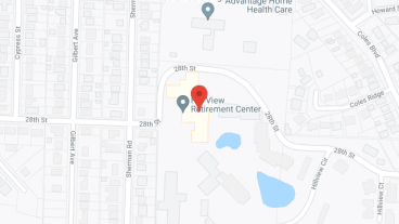 Hill View Retirement Ctr in google map