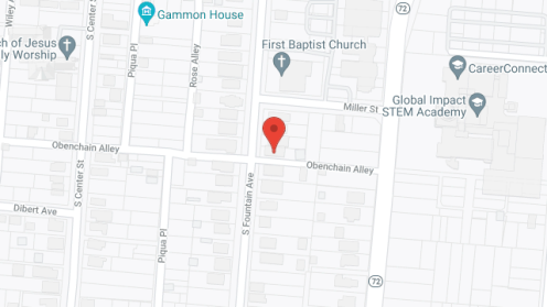 Map of the neighborhood around Madison Avenue Group Home