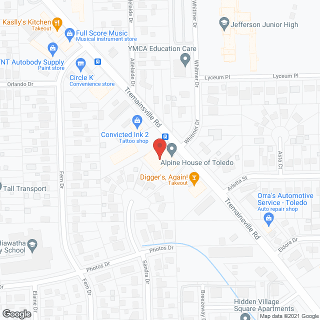 Golden Haven Nursing & Rehab in google map