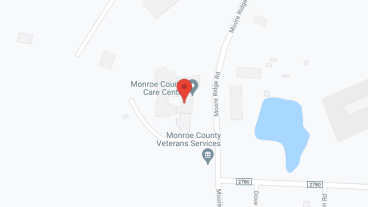 Monroe County Care Ctr in google map