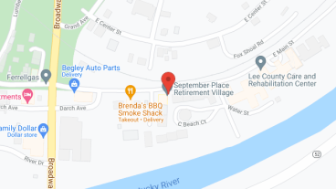 September Place Village in google map