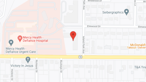 Map of the neighborhood around Island Parkway Manor