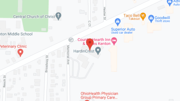 Hardin Crest Apartments in google map