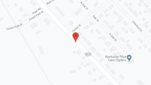 Map of the neighborhood around Russellville Active Day Ctr