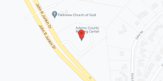 Adams County Nursing Ctr in google map