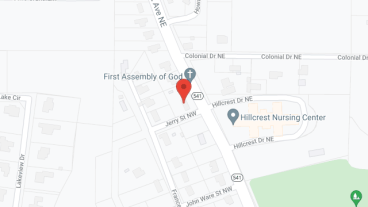 Hillcrest Health Center in google map