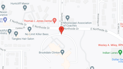 Map of the neighborhood around Trace Pointe Retirement Commty