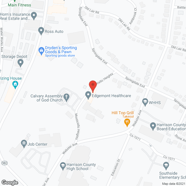 Edgemont Manor in google map