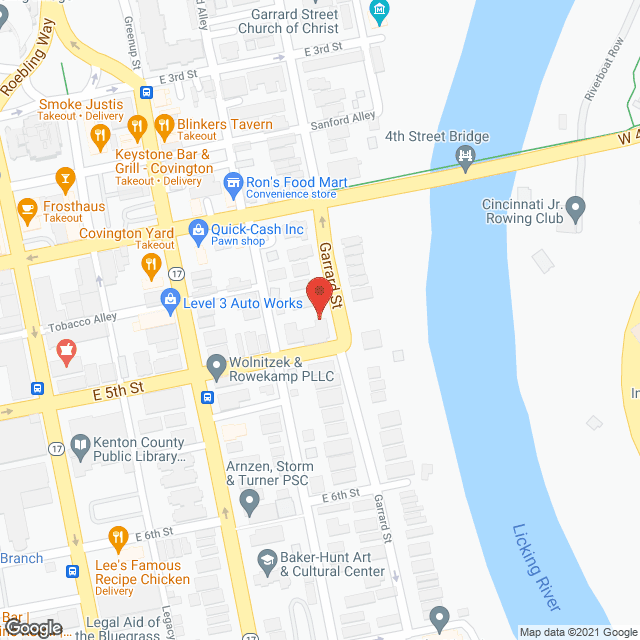 Garrard Convalescent Home in google map