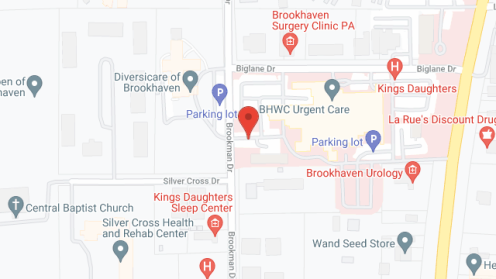 Map of the neighborhood around Kingsborough Apartments