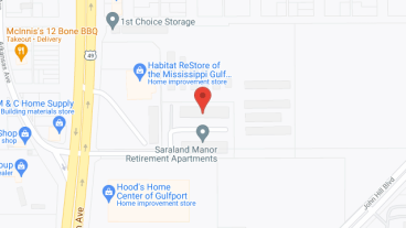 Saraland Manor Retirement Apts in google map