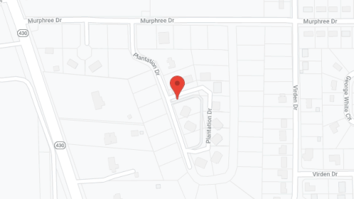 Map of the neighborhood around Cottonwood Glen