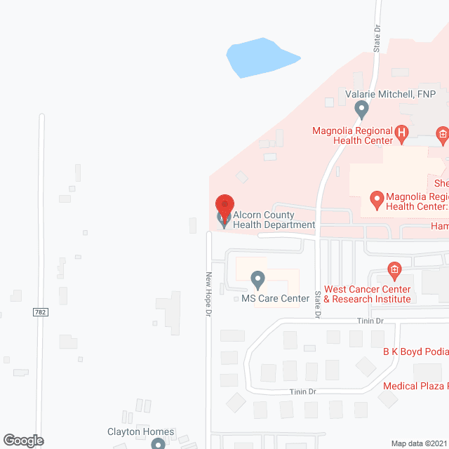 Alcorn County Care Inn in google map