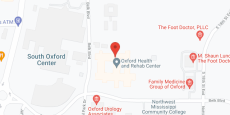 Oxford Health and Rehab Center in google map