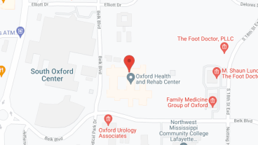 Oxford Health and Rehab Center in google map