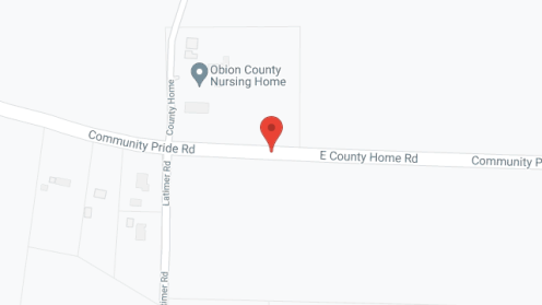 Map of the neighborhood around Obion County Rest Home