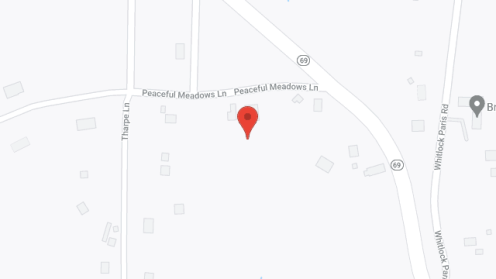 Map of the neighborhood around Rogers Rest Home