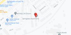 Springplace Apartments in google map