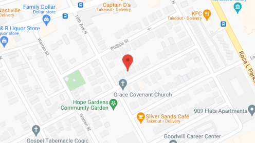 Map of the neighborhood around Brooks Family Care