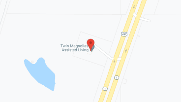 Twin Magnolias in google map