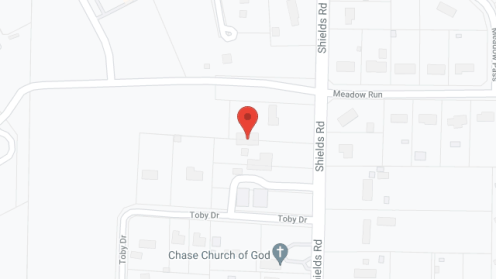 Map of the neighborhood around Pine Crest Estate